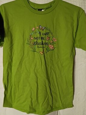 Gildan Neon Green Graphic Heavy Cotton T-Shirt